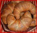 chlebové rohlíky z tvarohového těsta