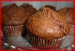 čokoládovo kokosové muffiny s brusinkami